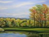 Peaceful Season, Oil on Canvas, 20 x 30 x 3/4"
