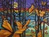 Tangled In The Season, Acrylic on Canvas, 30 x 40 x 3/4"